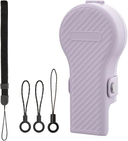 Gimbal Camera Lens & Screen Protector for DJI Osmo Pocket 4/3 - Cute Lightbulb Design with Full Protection, Shock-Absorbent Silicone Lining, Flip-Cover with Wrist Strap, Anti-Scratch & Impact-Resistant Hard Shell，blue in Kuwait