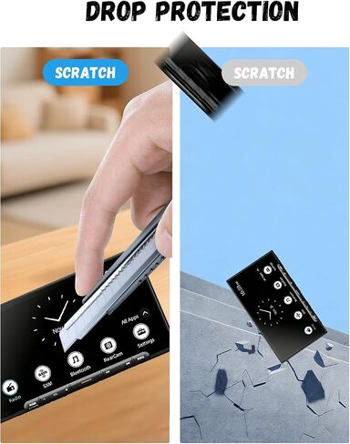 [2 Pack] for Sony XAV-AX6000 / XAV-AX4000 6.95" Hydrogel Film Screen Protector. Self-Healing Anti-Scratch Bubble Free Easy Installation. in Kuwait