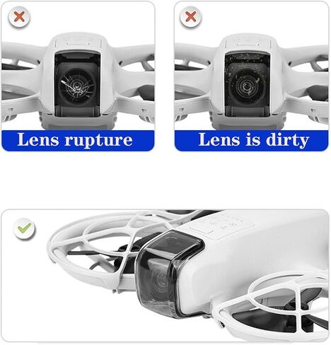 2pcs Gimbal Protector Lens Cover for DJI NEO – Anti-Scratch, Dustproof Drone Lens Cap Compatible with DJI NEO in Kuwait