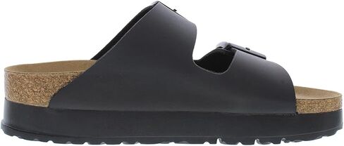 Women's Arizona Flex Platform Sandals in Black by Birkenstock in Kuwait