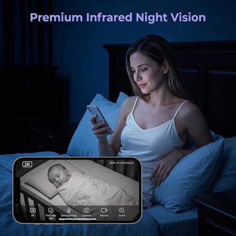 1080P Mini Hidden Camera Wireless, Indoor Security Camera with Motion Detection & Night Vision, App Control - Ideal Nanny Cam, Pet Monitor for Home Office in Kuwait