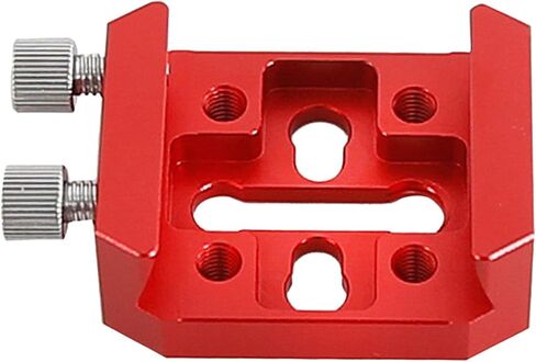 Vixen-Style Dovetail Mounting Plate, 55mm Red Metal, for Telescope OTA Guide Scope and Accessory Mounting in Kuwait