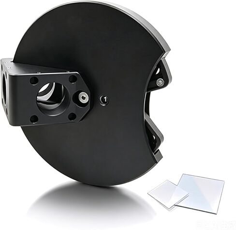 5-Position Filter Wheel, Dichroic Filter Wheel for Telescope, Holds 5× 36×25mm Optics, with 45° Mounting, Thickness <1.1mm, for Multi-wavelength Optical Experiments in Kuwait
