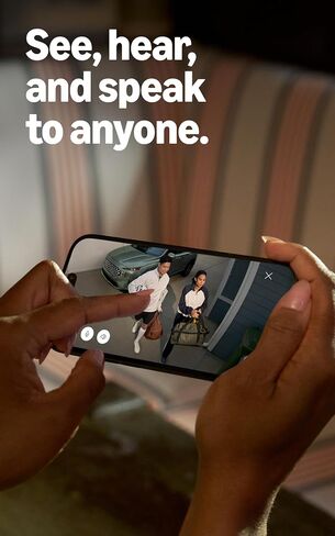 Like-New Ring Spotlight Cam Plus, Battery (newest model), Home or business security with HD video, Two-Way Talk, Color Night Vision, and Security Siren, White in Kuwait