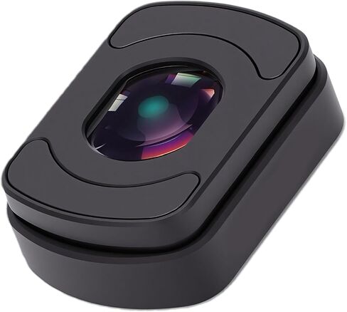 EBTOOLS Magnetic Wide Angle Lens, 0.72X Ultra Wide Angle Lens Compatible with 4 Camera, HD Optical Glass Aluminum Alloy Frame for Landscape Photography in Kuwait