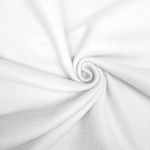 American Baby Company Fleece Blanket (30" x 40") with Silk-Like Satin Trim, Soft, Warm & Cozy, White, for Boys and Girls, Perfect for Baby Carrier, Stroller, Travel and Gifting in Kuwait