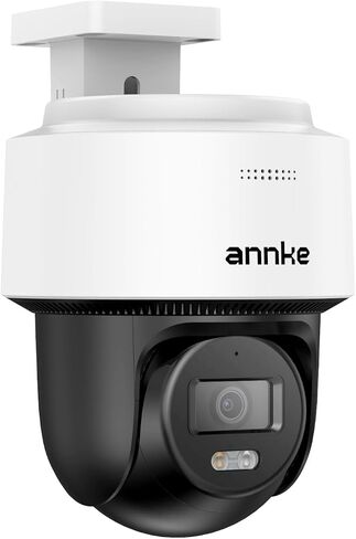 ANNKE 4K PT PoE Camera, 345° Pan 80° Tilt IP Security Cam Outdoor, Not PTZ | Two-Way Audio, Human Auto-Tracking Lite, AI Detection for Home Business Surveillance, Smart Dual Light, 512GB SD Card Slot in Kuwait