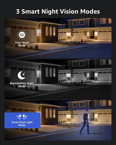 ANNKE 4K PT PoE Camera, 345° Pan 80° Tilt IP Security Cam Outdoor, Not PTZ | Two-Way Audio, Human Auto-Tracking Lite, AI Detection for Home Business Surveillance, Smart Dual Light, 512GB SD Card Slot in Kuwait