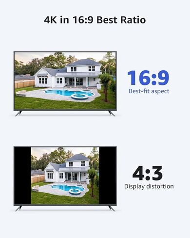 ANNKE 4K PT PoE Camera, 345° Pan 80° Tilt IP Security Cam Outdoor, Not PTZ | Two-Way Audio, Human Auto-Tracking Lite, AI Detection for Home Business Surveillance, Smart Dual Light, 512GB SD Card Slot in Kuwait