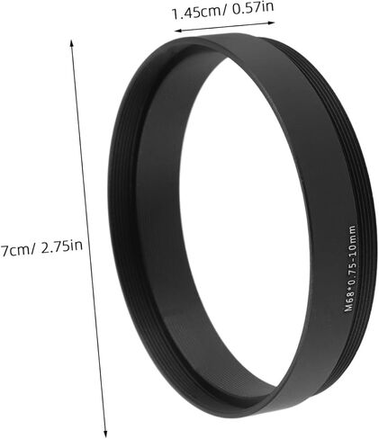 ULTECHNOVO Mm Astronomy Extension Tube M68x0.75 Telescope Photo Adapter with Aluminum Alloy Material, Versatile Compatibility and Easy Installation for Outdoor Astronomy and Astrophotography in Kuwait