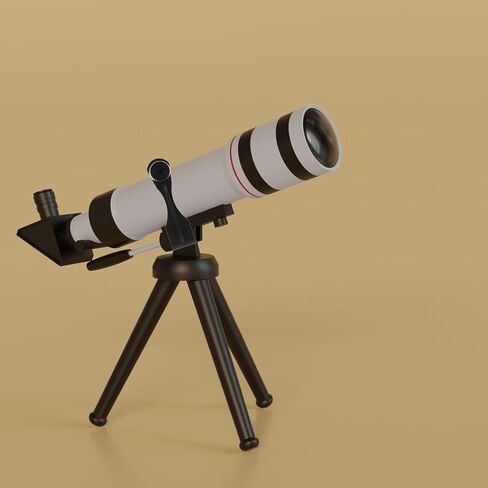 Black Abs Telescope and Binocular Tripod Adapter Mount Prevents Wobbling and Provides More Angle Options Compatible for Professionals and Beginners in Kuwait