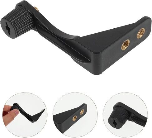 Black Abs Telescope and Binocular Tripod Adapter Mount Prevents Wobbling and Provides More Angle Options Compatible for Professionals and Beginners in Kuwait