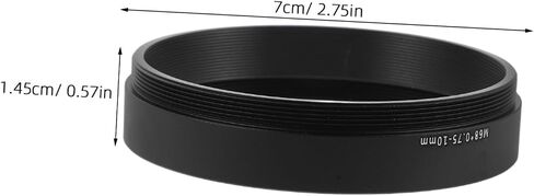 Threaded Extension Tube 10mm M68x0.75 Telescope Camera Adapter, Aluminum Alloy Astronomy Camera Ring for Precision Imaging and Versatile Compatibility with Telescopes, for Outdoor in Kuwait