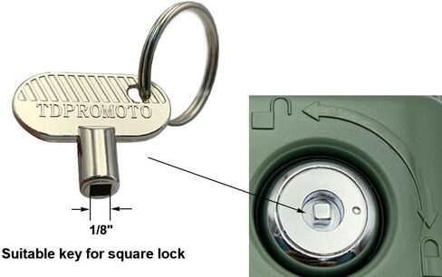 Sprinkler Controller Door Key Sprinkler Timer Lock Key for Orbit and Hydro-Rain, Metal (2pack) in Kuwait