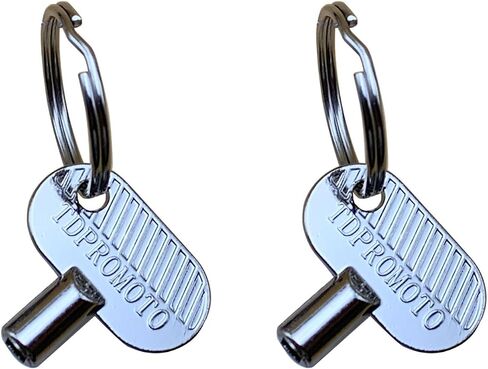 Sprinkler Controller Door Key Sprinkler Timer Lock Key for Orbit and Hydro-Rain, Metal (2pack) in Kuwait