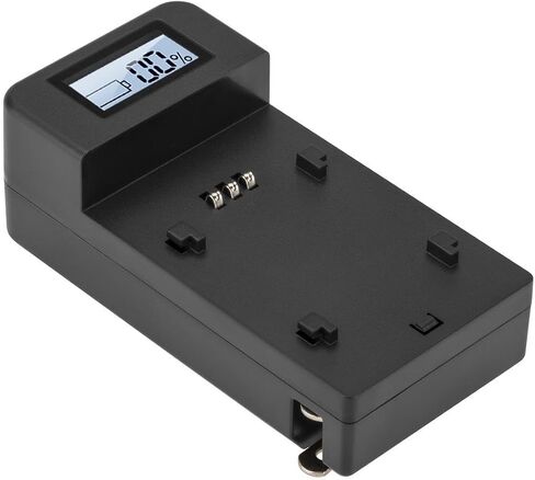 2 Pack EN-EL14A and Compact Smart Charger (7.4V 1100mAh) | Includes 2 EN-EL14A V2 batteries, smart charger and battery plate for charging, travel and photography in Kuwait
