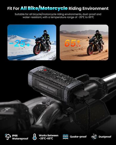 AKEEYO AKY-710Lite Motorcycle Camera/Bike Camera 2K30FPS WiFi Action Camera with Ultra HD,IP66 Waterproof with Loop & Emergency Recording, Parking Monitor,Rechargeable,7.5 Hours Extended Battery in Kuwait