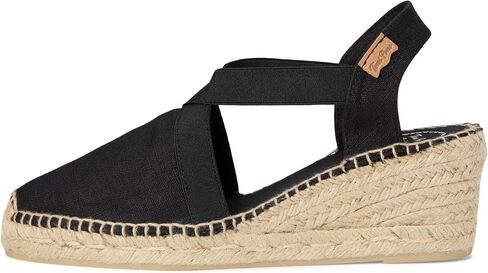 Toni Pons TER Black Linen EU 37 (US Women's 6.5-7) M in Kuwait