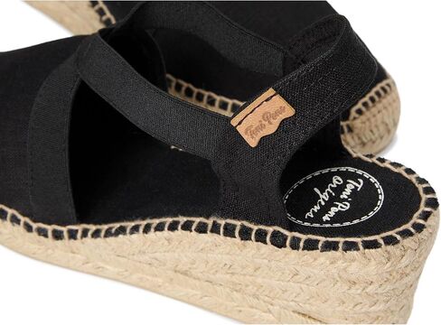 Toni Pons TER Black Linen EU 37 (US Women's 6.5-7) M in Kuwait