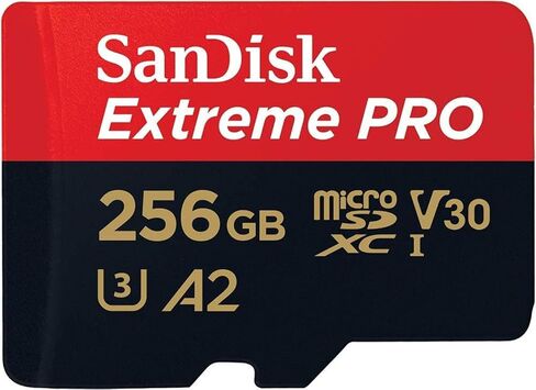 SanDisk Extreme Pro Micro SDXC UHS-I U3 A2 V30 Memory Card (256GB) in Kuwait