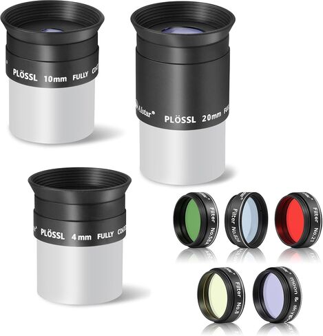 Alstar 5Pcs 1.25" Telescope Filters Kit - Bundle with - Eyepiece Set Telescope Accessory Kit in Kuwait
