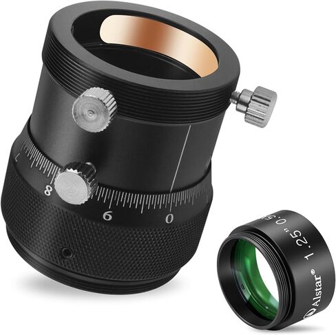 Alstar 0.5X Reducer for Photography and Observing - Bundle with - 1.25" High Precision Double Helical Focuser in Kuwait