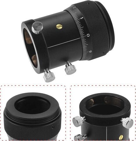 Alstar 0.5X Reducer for Photography and Observing - Bundle with - 1.25" High Precision Double Helical Focuser in Kuwait
