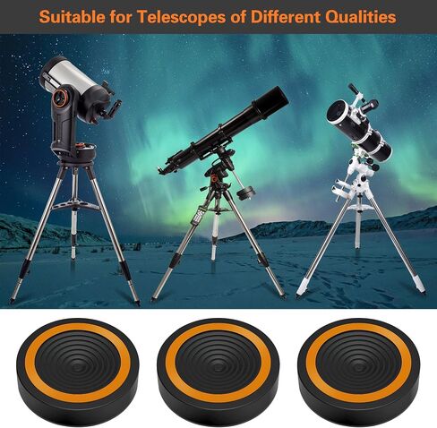 Alstar 5Pcs 1.25" Telescope Filters Kit - Bundle with - Anti-Vibration Pads for Telescopes in Kuwait