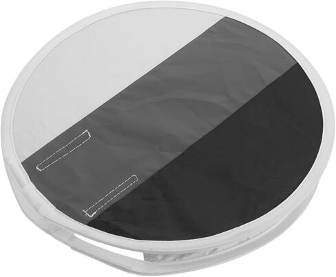 DOITOOL Softbox Diffuser Fabric Replacement, 12in Foldable Speedlight Diffuser with Gray White Black Reference Board for Photography Lighting Studio Use in Kuwait