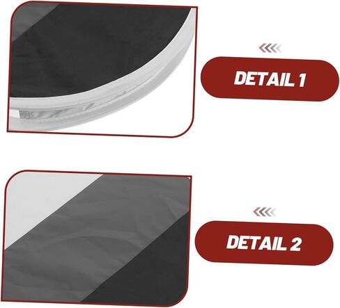ULTECHNOVO Softbox Diffuser 12in Photography Light Modifier with Grey White Black Covers for Speedlight On-Camera Flash Outdoor Studio Lighting in Kuwait
