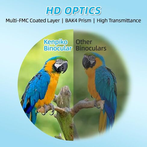 8x30 Binoculars for Adults, High Power Compact Binocular for Travel Hiking Concert Ship Cruise Hunting Bird Watching, Khaki Waterproof Binocular for Kid in Kuwait