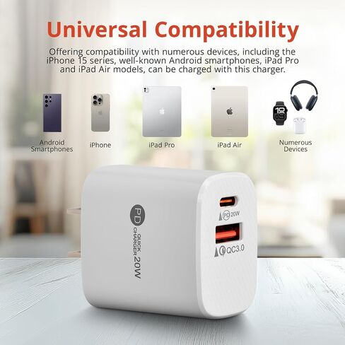 Hollyland Lark MAX 2 Combo 2.4GHz 2-Person Wireless Lavalier Microphone System, Space Gray, Bundle with 20W 2-Port USB-C/USB-A Wall Charger in Kuwait