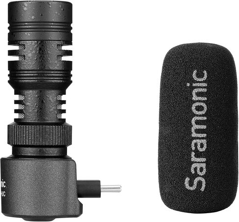Saramonic SmartMic5 | Unidirectional Micro-Shotgun Microphone with 3.5mm TRS Output for Cameras, Recorders, Mixers, Wireless Transmitters and More in Saudi Arabia