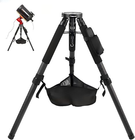 Carbon Fiber Telescope Equatorial Base Mount Tripod 50KG/110Lb High Load Capacity in Kuwait
