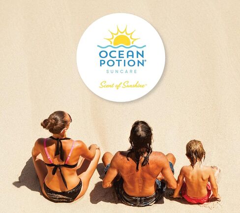 Ocean Potion Kids Sunscreen SPF 50, Broad Spectrum UVA/UVB Protection with Aloe and Vitamin E, Non-Greasy Sunscreen Lotion for Kids, Travel Size Sunscreen, 3.4 oz in Kuwait