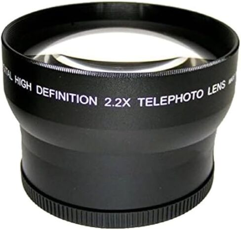 2,2X 52MM HD Sport Action 2X Tele Zoom Lens for Nikon D3200,D3000 D5300 D5000 D5200 D3300 D90 D80 D40 D40X D70, (Important Note: Work Only with Lenses 52MM Filter Thread Size) in Kuwait