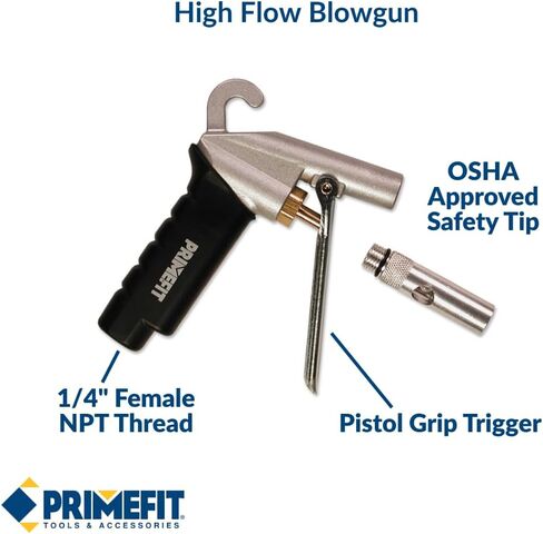Primefit HFBG1001 4 in. Blow Gun Kit with Extensions in Kuwait