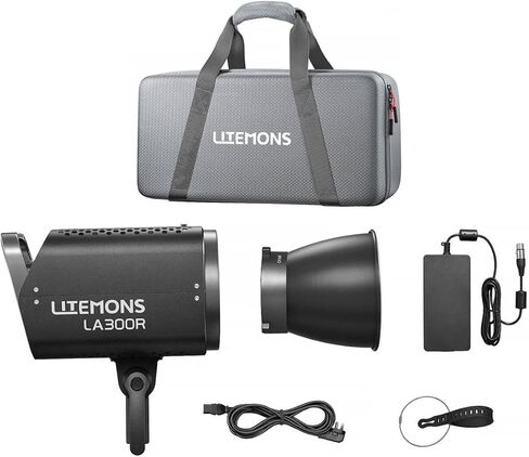 Godox Litemons LA300R RGB LED Video Light Kit Dimmable Studio Monolight | Carrying Bag in Kuwait