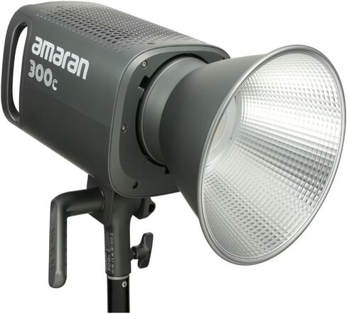 Aputure Amaran 300c RGB COB Video Light Bowen Mount,300w Photography Lighting Kit,App Control,2,500K to 7,500K Led Studio Light for Live Streaming,Video Recording,Content Creation,Tiktok | 300w ,App Control,2,500K to 7,500K Led Studio Light for Live Strea in Kuwait