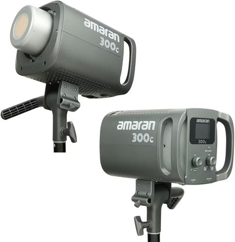 Aputure Amaran 300c RGB COB Video Light Bowen Mount,300w Photography Lighting Kit,App Control,2,500K to 7,500K Led Studio Light for Live Streaming,Video Recording,Content Creation,Tiktok | 300w ,App Control,2,500K to 7,500K Led Studio Light for Live Strea in Kuwait