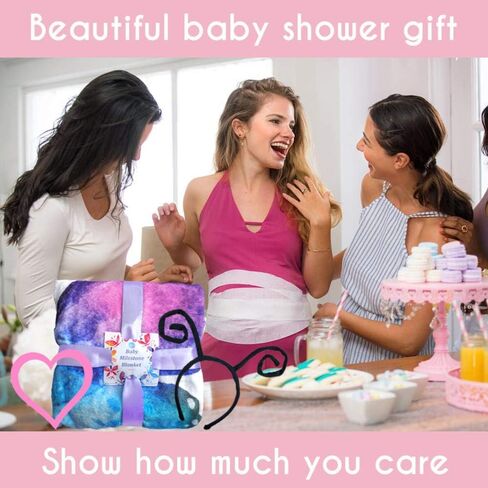 Evovee Baby Monthly Milestone Blanket Girl Boy Unisex Gender Neurtal Month Age Photo Photography Backdrop Newborn Props Nursery Decor Fleece Marker New Moms - Butterfly in Kuwait