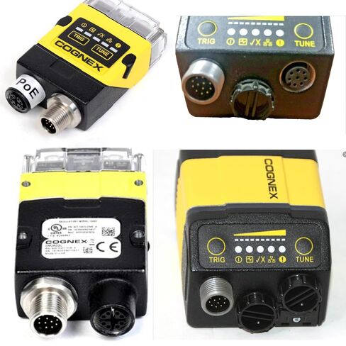Cognex in-Sight 7000 24V Power IO Cable M12 A-Coded 12 Pin Female Right Angle to Flying Lead for Industrial Actuator Sensor Network Automation CCB-PWRIO 10m in Kuwait
