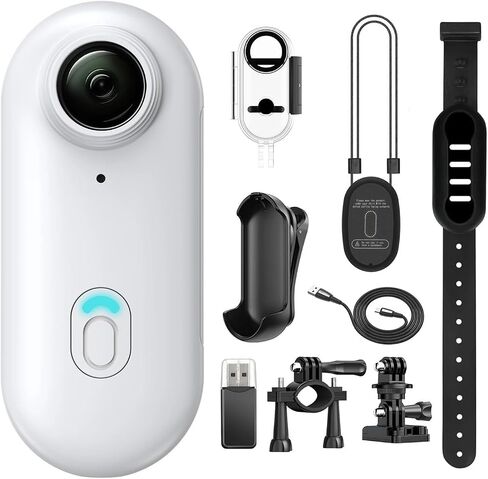 4K FHD 1080P Mini Body Camera Portable Video Recorder for Motorcycle Helmet Bike Bicycle Outdoor Sports Shooting in Kuwait