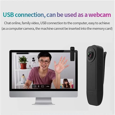1080P Back Clip Mini Law Enforcement Recorder Portable Camera with Infrared Night Vision in Kuwait