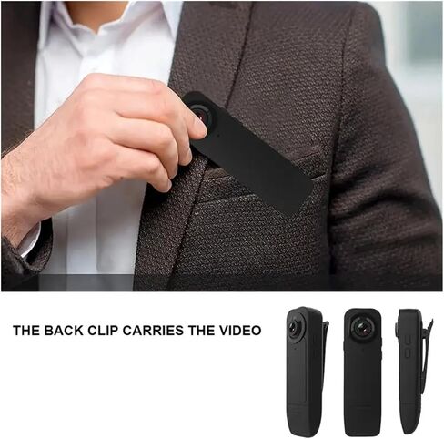 1080P Back Clip Mini Law Enforcement Recorder Portable Camera with Infrared Night Vision in Kuwait