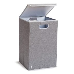 Munchkin Laundry Hamper for Baby and Kids, Collapsible Nursery Organizer with Lid, Grey in Kuwait