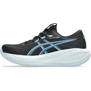 ASICS Women's Gel-Cumulus 28 Running Shoes, 10, Black/Aegean Blue in Kuwait