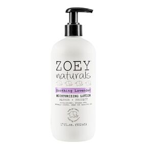 Zoey Naturals Lavender Moisturizing Lotion for Babies – Hypoallergenic, Gentle & Natural for Kids with Sensitive and Dry Skin – Aloe, Avocado & Shea – Made in USA – 17 fl oz in Saudi Arabia