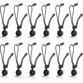 SLOW DOLPHIN Backdrop Background Muslin String Clips Holder Multifunctional for Photo Video Photography Studio 12 Pack, Black in Saudi Arabia