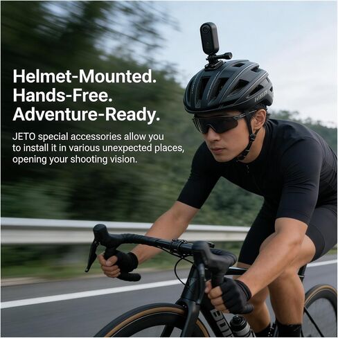 4K 30M Waterproof Magnetic POV Camera 2.4G WiFi Mini Action Body Cam for Motorcycle Helmet Bike Vlogging in Kuwait